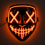 Mascara con luces LED para Hallowen